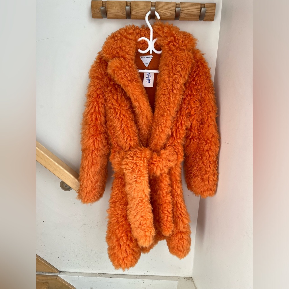 NWOT - Bottega Veneta Sherling Robe Coat